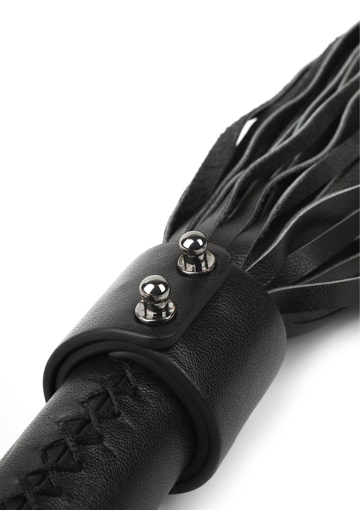 Hidden Desire Genuine Leather Whip 55cm - Flogger