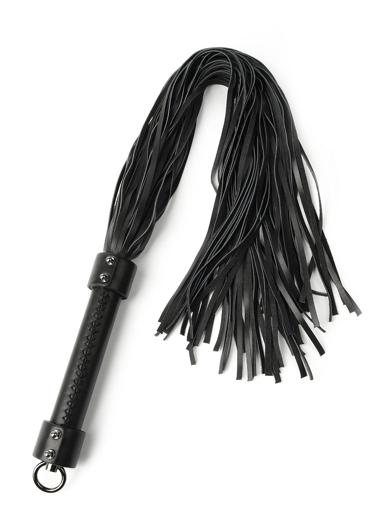 Hidden Desire Genuine Leather Whip 75cm - Flogger