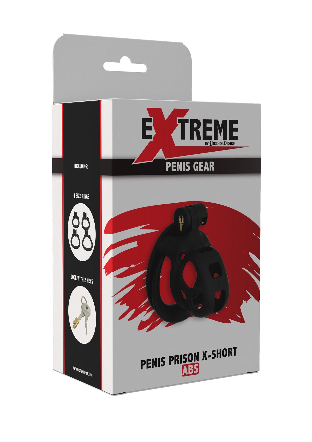 Hidden Desire Penis Prison Cock Cage X-Short - Cock Cage