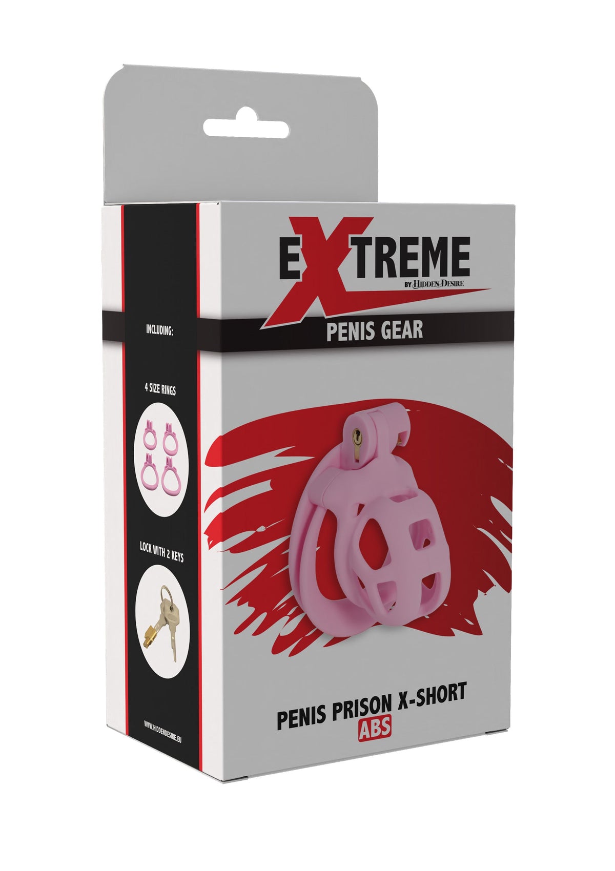 Hidden Desire Penis Prison Cock Cage X-Short - Cock Cage
