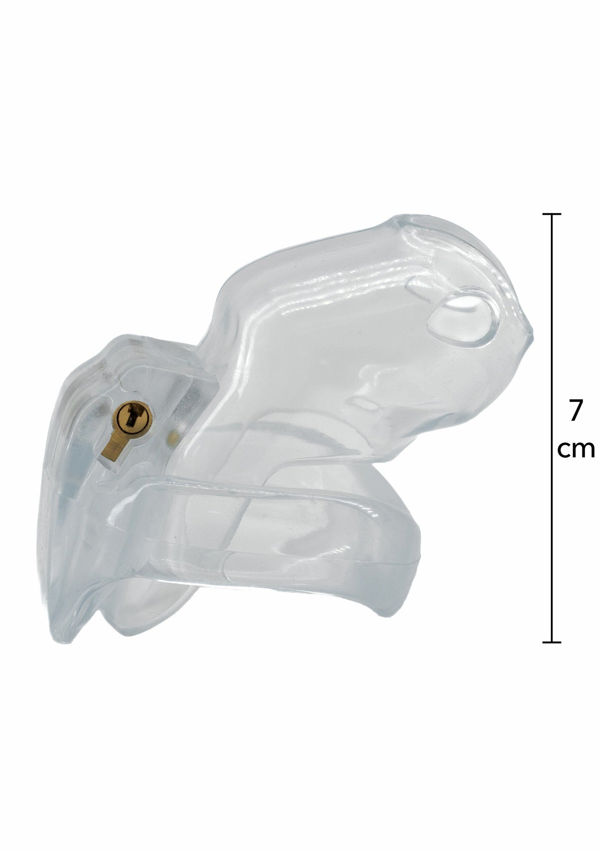 Hidden Desire Clear Control Cock Cage Short - Cock Cage