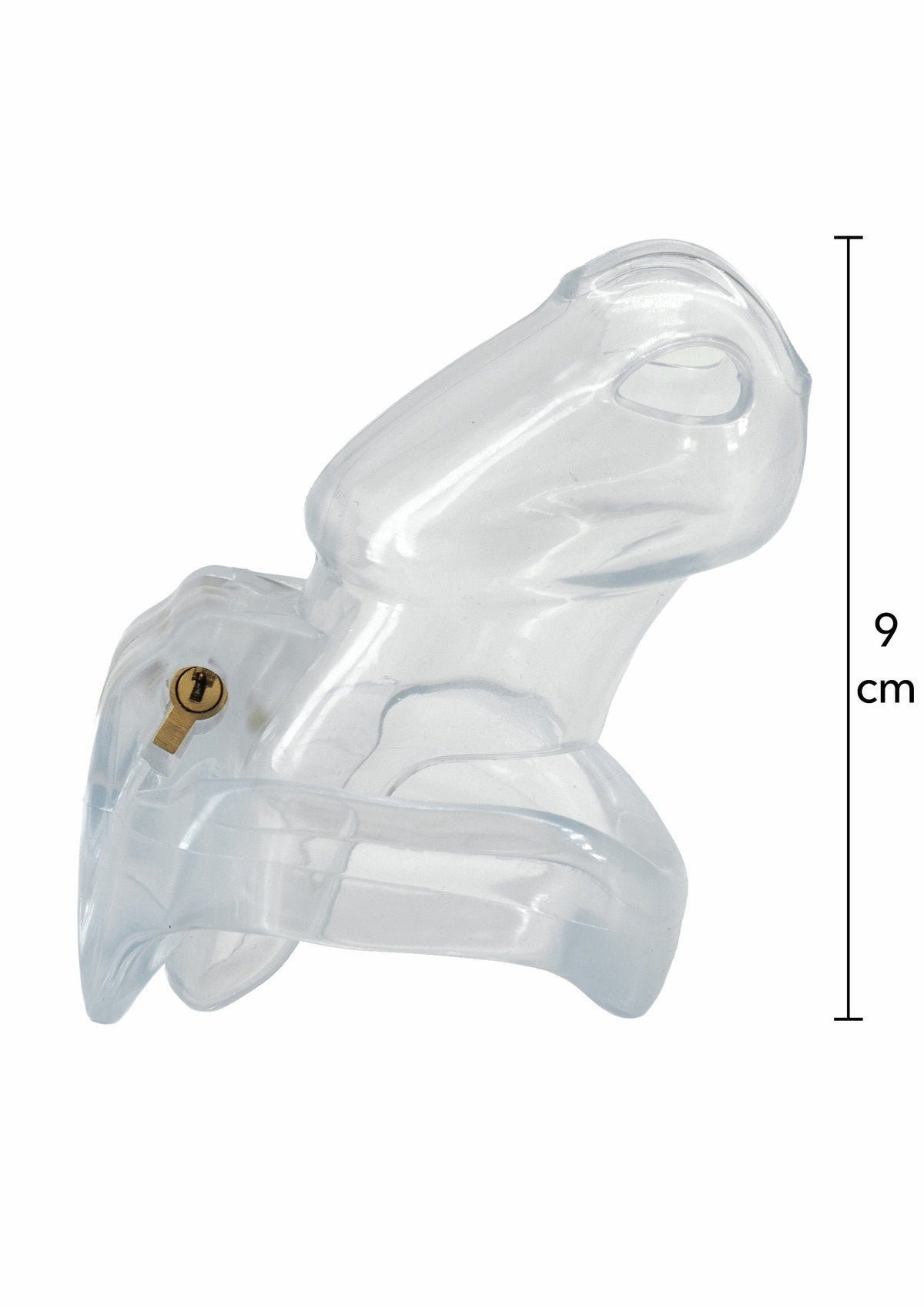 Hidden Desire Clear Control Cock Cage Long - Cock Cage