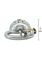 Stainless Cock Vault X-Short - Cock Cage