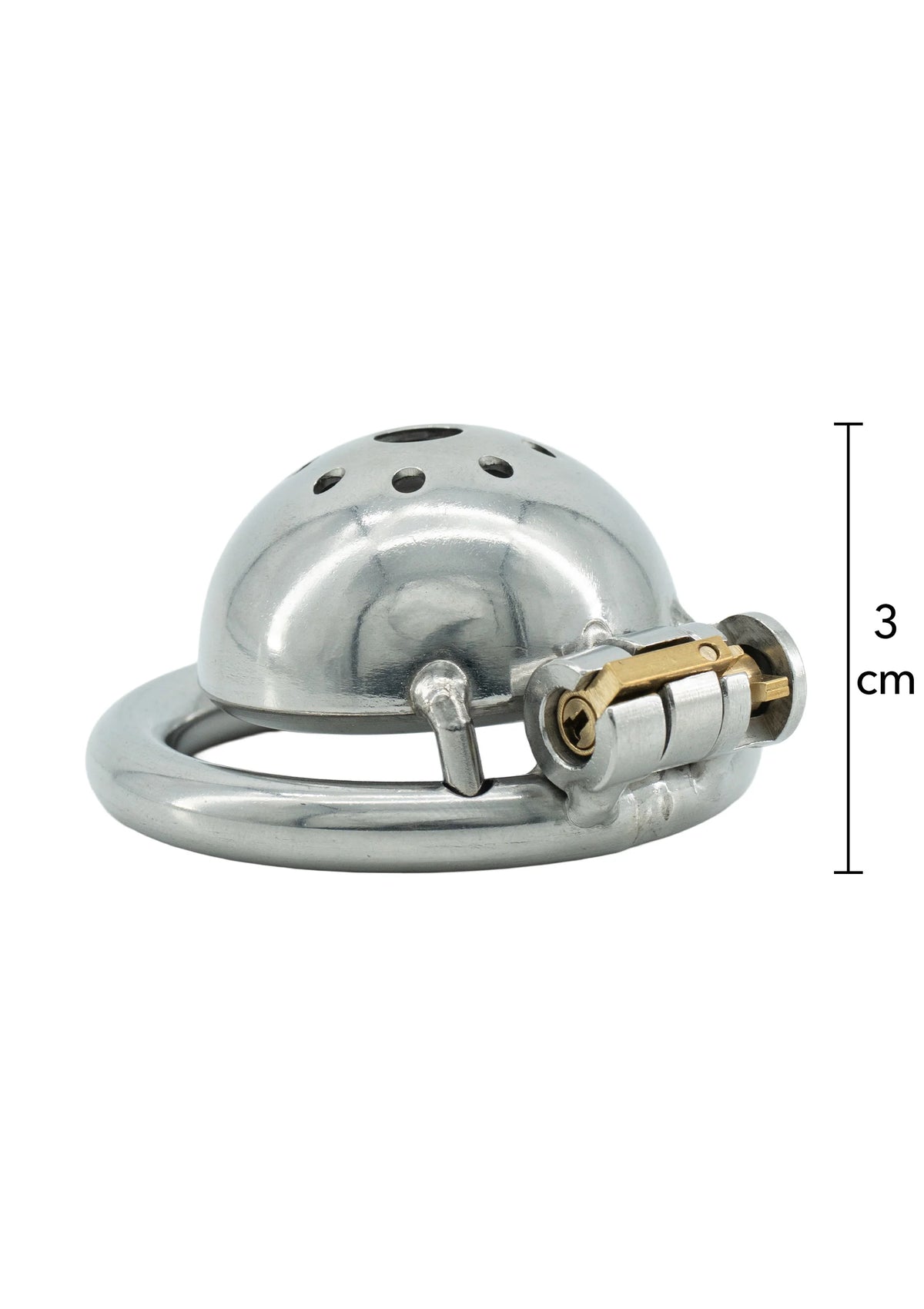 Stainless Cock Vault X-Short - Cock Cage