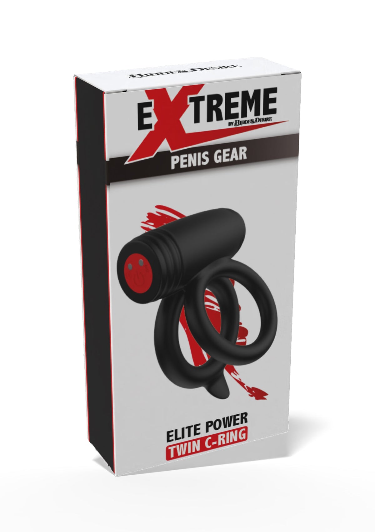 Hidden Desire Elite Power Twin C-Ring - Cockring
