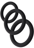 Hidden Desire Stamina Starter C-Rings 3 Pcs Set - Cockring
