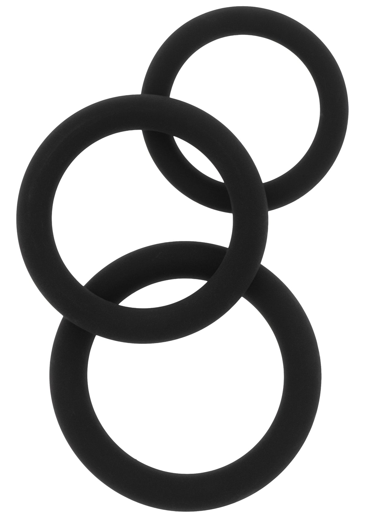 Hidden Desire Stamina Starter C-Rings 3 Pcs Set - Cockring