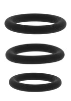 Hidden Desire Stamina Starter C-Rings 3 Pcs Set - Cockring
