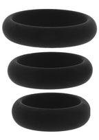 Hidden Desire Stamina Premium C-Rings 3 Pcs Set - Cockring
