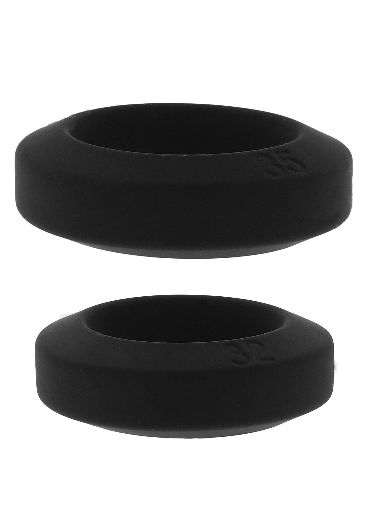 Hidden Desire Double Stackers C-Rings 2 Pcs Set L - Cockring
