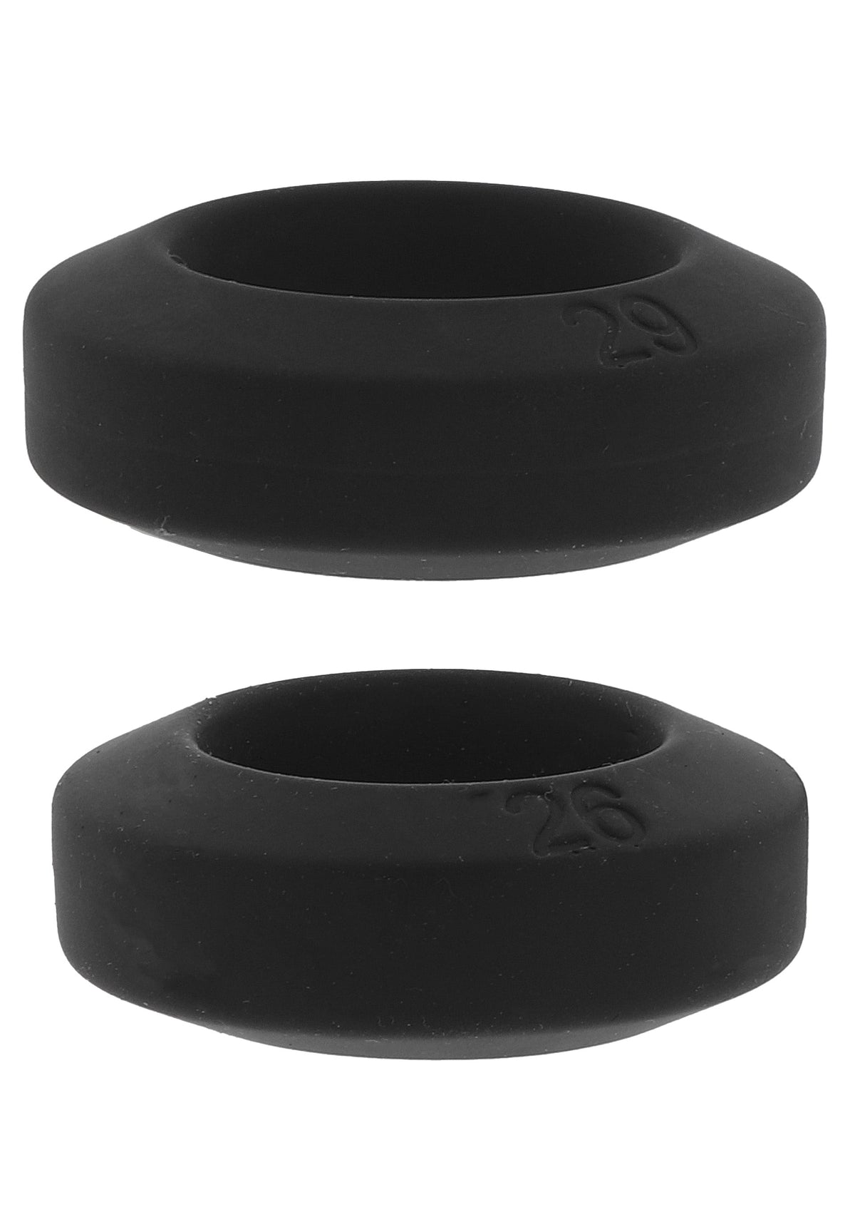 Hidden Desire Double Stackers C-Rings 2 Pcs Set L - Cockring