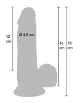 Hidden Desire Realistic Dildo PVC 16 cm - Dildo