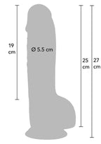 Hidden Desire Realistic Dildo PVC 25 cm - Dildo