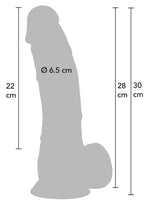 Hidden Desire Realistic Dildo PVC 28 cm - Dildo