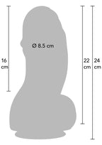 Hidden Desire Fat Boys Dildo PVC 22 cm - Dildo