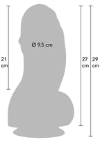 Hidden Desire Fat Boys Dildo PVC 27 cm - Dildo