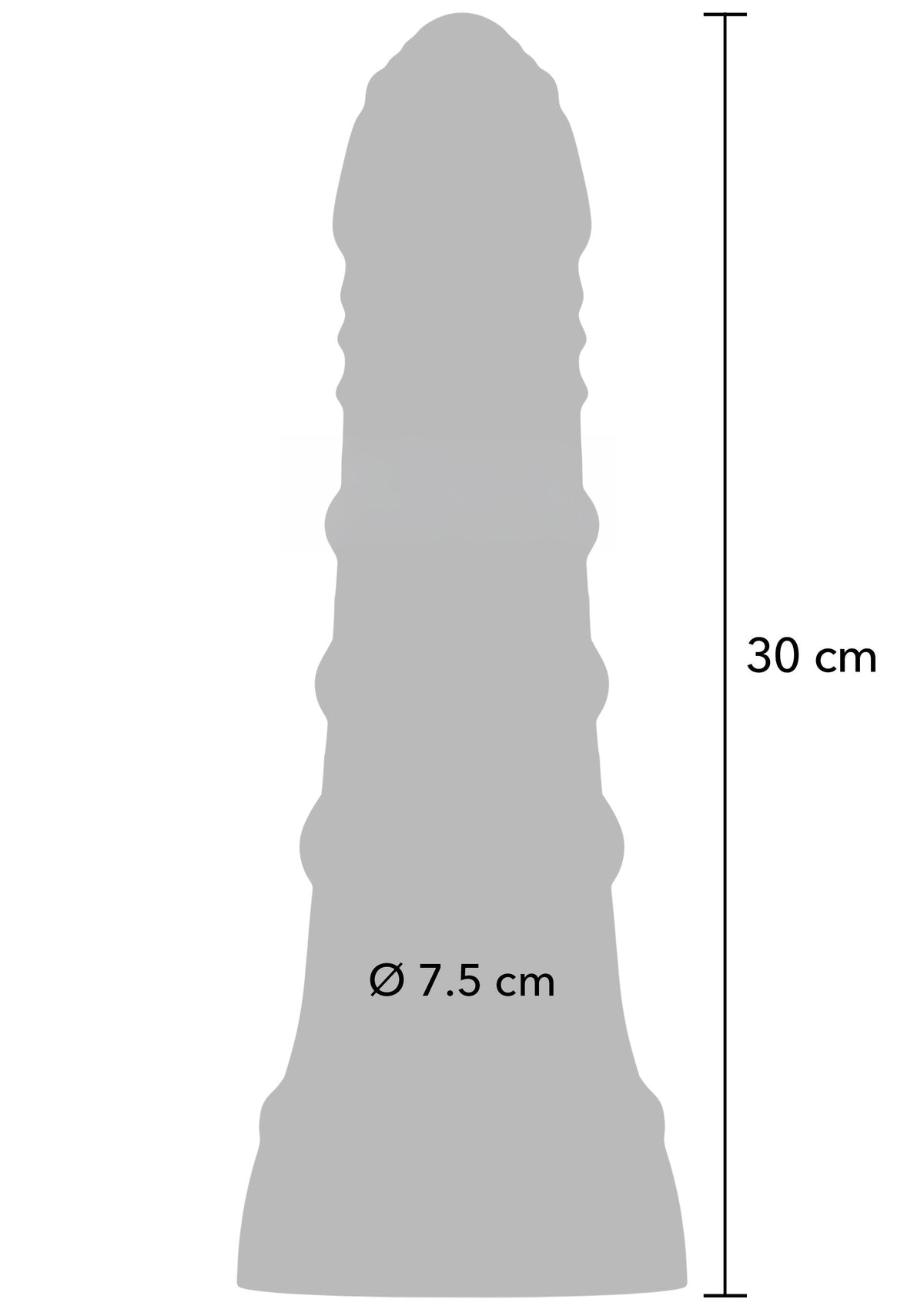 Hidden Desire Big Boys Dong PVC 30.5 cm - Dildo