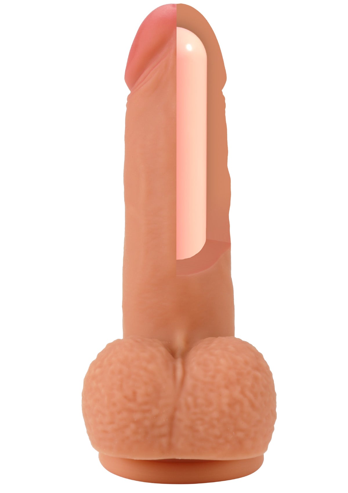 Hidden Desire Realistic Dildo Liquid Silicone 18 cm - Dildo