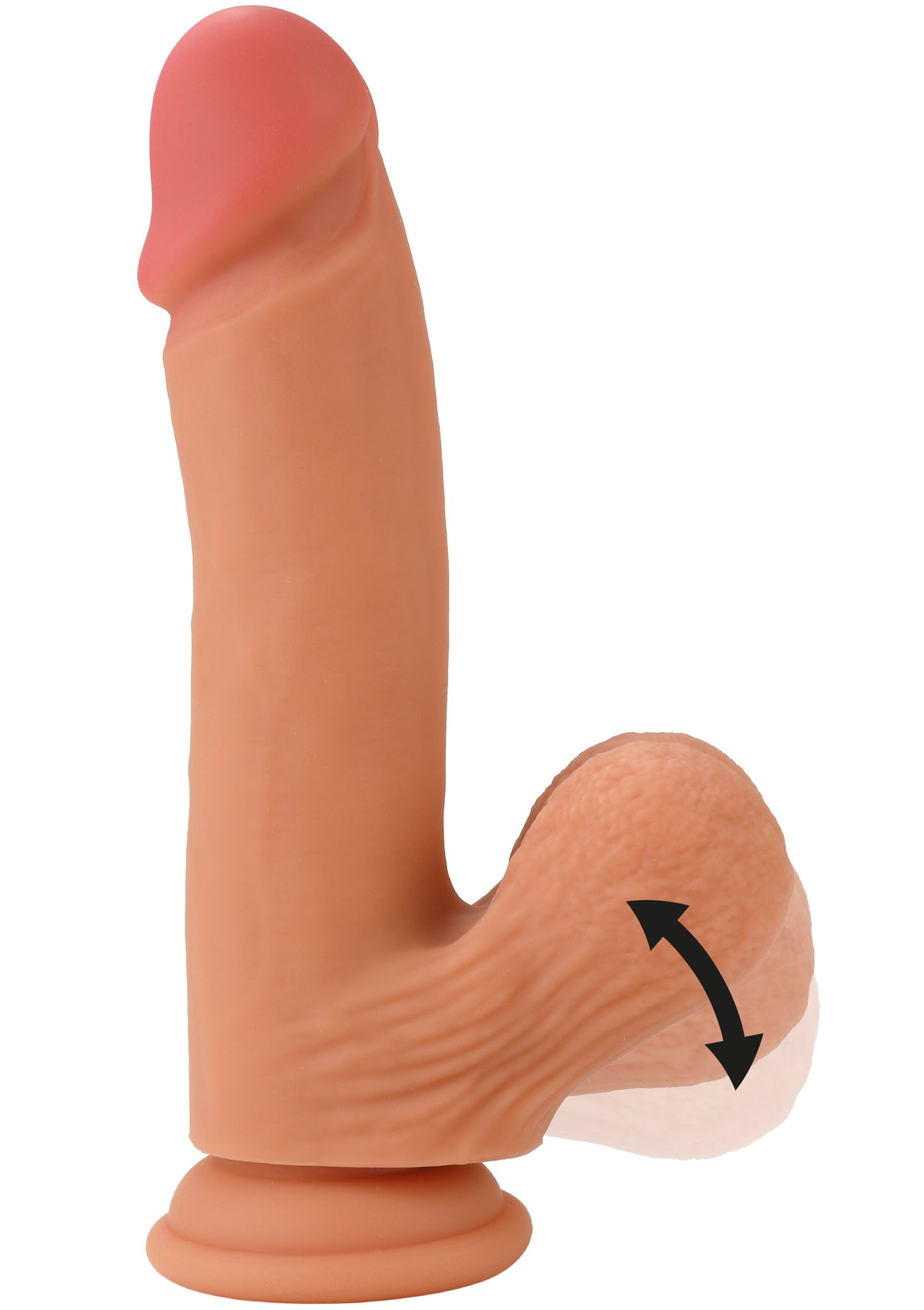 Hidden Desire Realistic Dildo Liquid Silicone 19 cm - Dildo