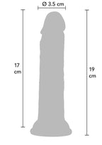 Hidden Desire Realistic Dong Liquid Silicone 19 cm - Dildo