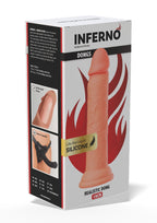 Hidden Desire Realistic Dong Liquid Silicone 19 cm - Dildo