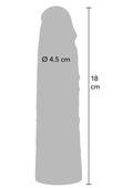 Hidden Desire Penis Sleeve Liquid Silicone 18 cm - Penis Sleeve