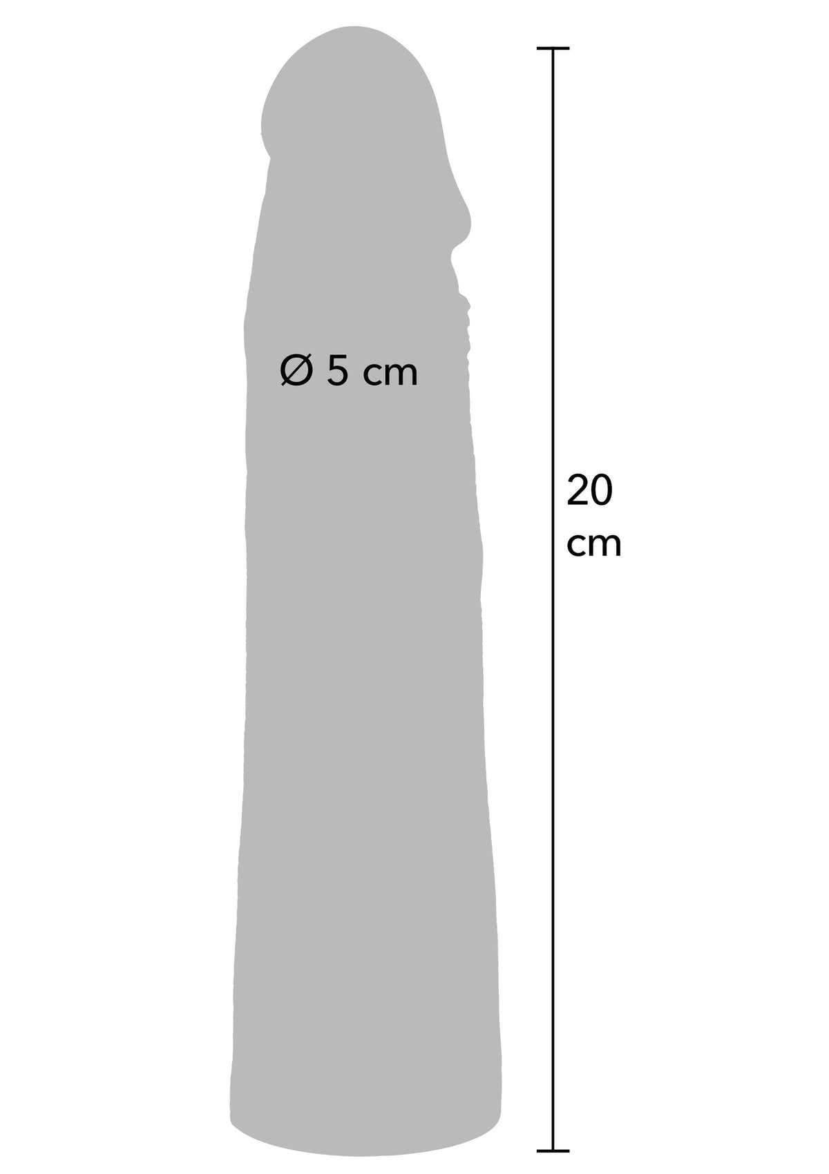 Hidden Desire Penis Sleeve Liquid Silicone 20 cm - Penis Sleeve