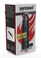 Hidden Desire Penis Sleeve Liquid Silicone Ring 15 cm - Penis Sleeve