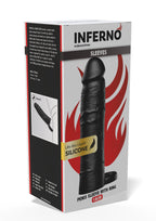 Hidden Desire Penis Sleeve Liquid Silicone Ring 18 cm - Penis Sleeve
