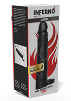 Hidden Desire Penis Sleeve Liquid Silicone Ring 20 cm - Penis Sleeve