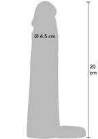 Hidden Desire Penis Sleeve Liquid Silicone Ring 20 cm - Penis Sleeve