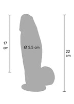 Hidden Desire Ultra Realistic Dildo Silicone 22 cm - Dildo