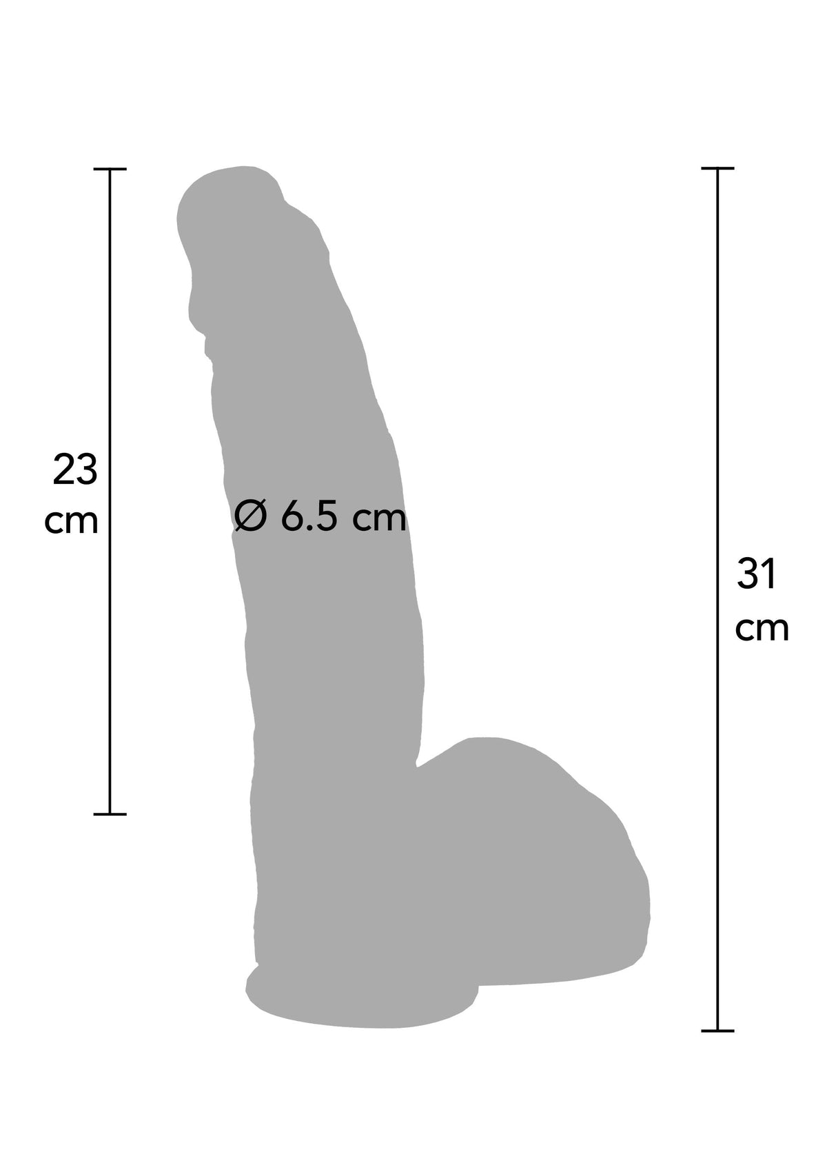 Hidden Desire Ultra Realistic Dildo Silicone 29 cm - Dildo