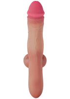 Hidden Desire Pierced Punisher Vibrating Dildo Liquid Silicone - Dildo