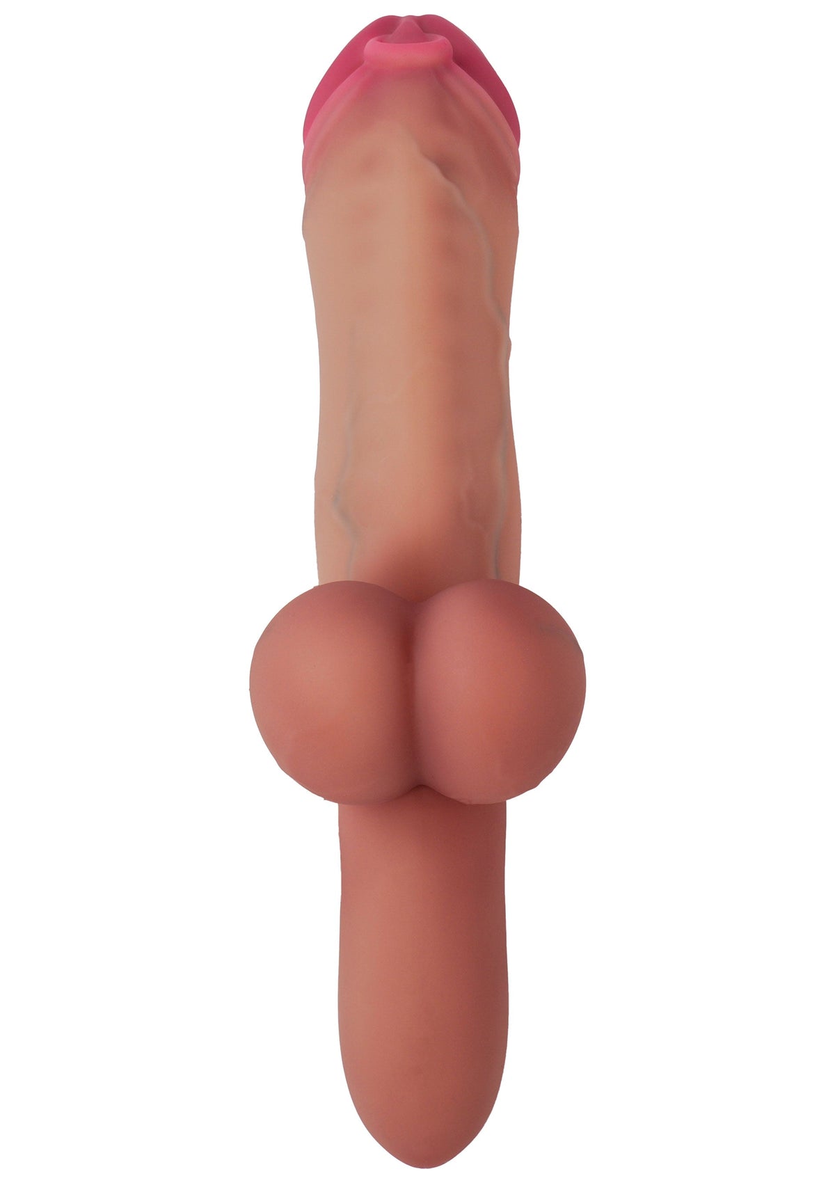 Hidden Desire Pierced Punisher Vibrating Dildo Liquid Silicone - Dildo