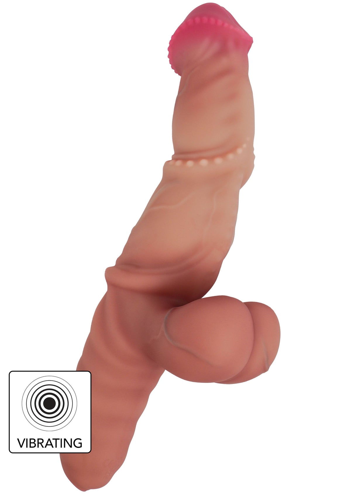 Hidden Desire Mutant Rumbler Vibrating Dildo Liquid Silicone - Dildo