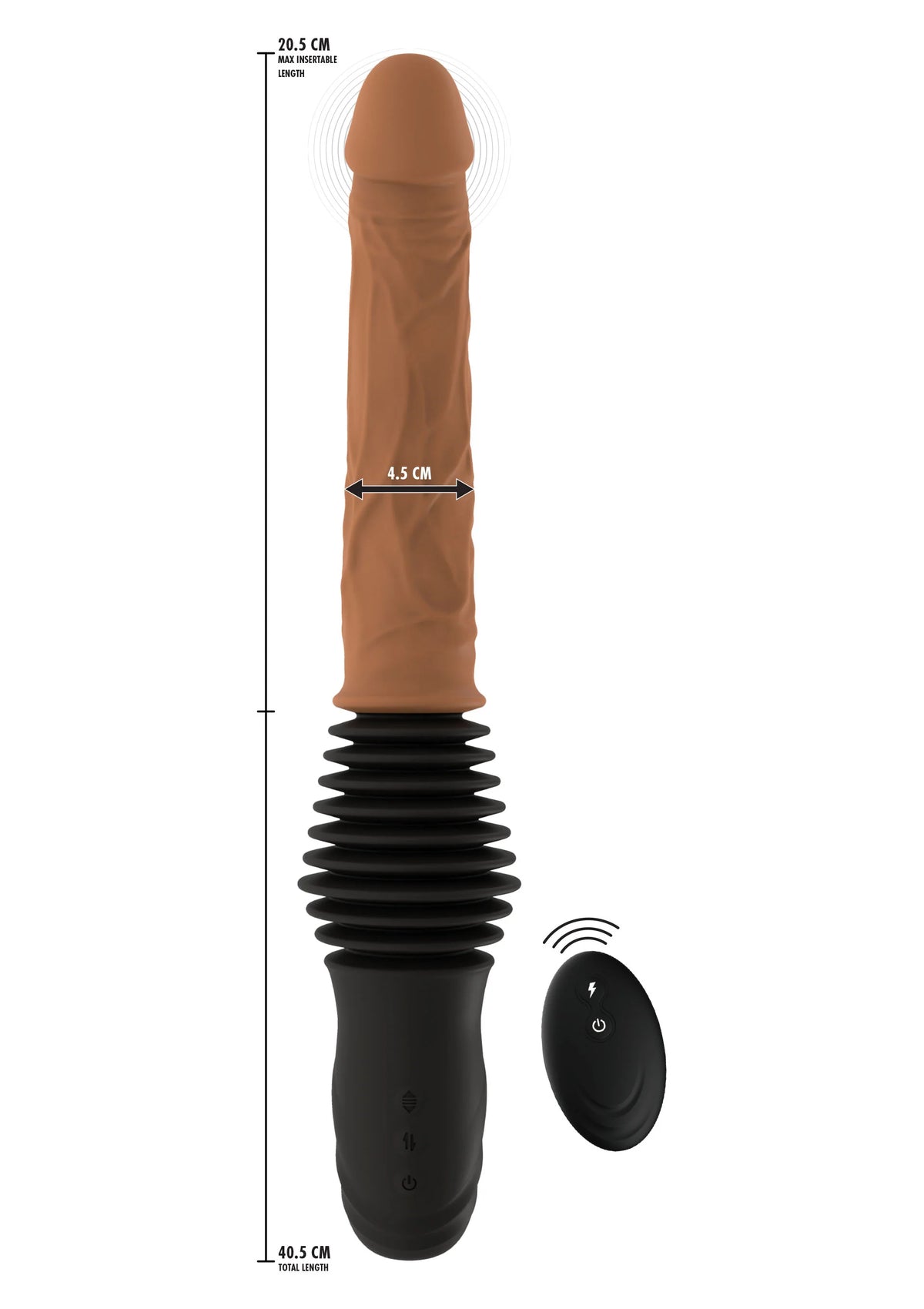 ARDONOX - Realistic Double Thrusting Vibrator