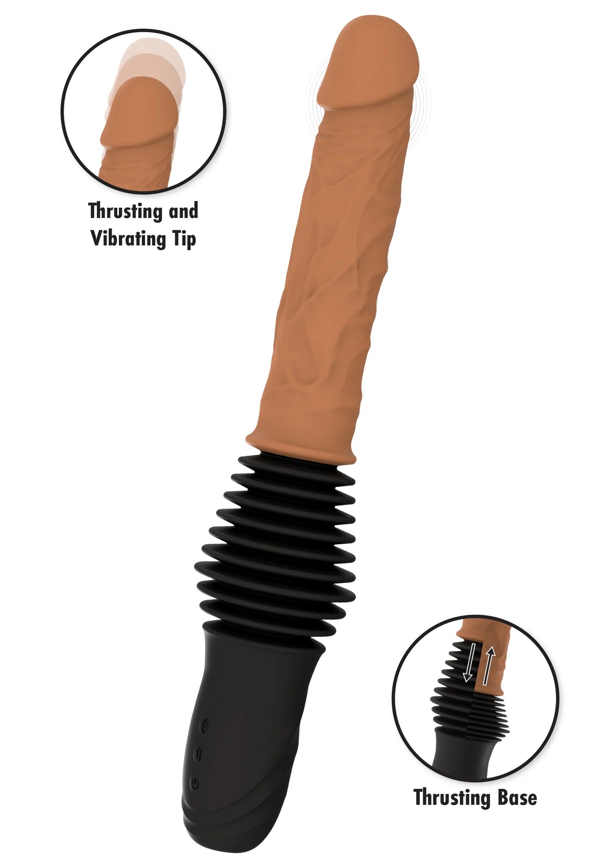 ARDONOX - Realistic Double Thrusting Vibrator
