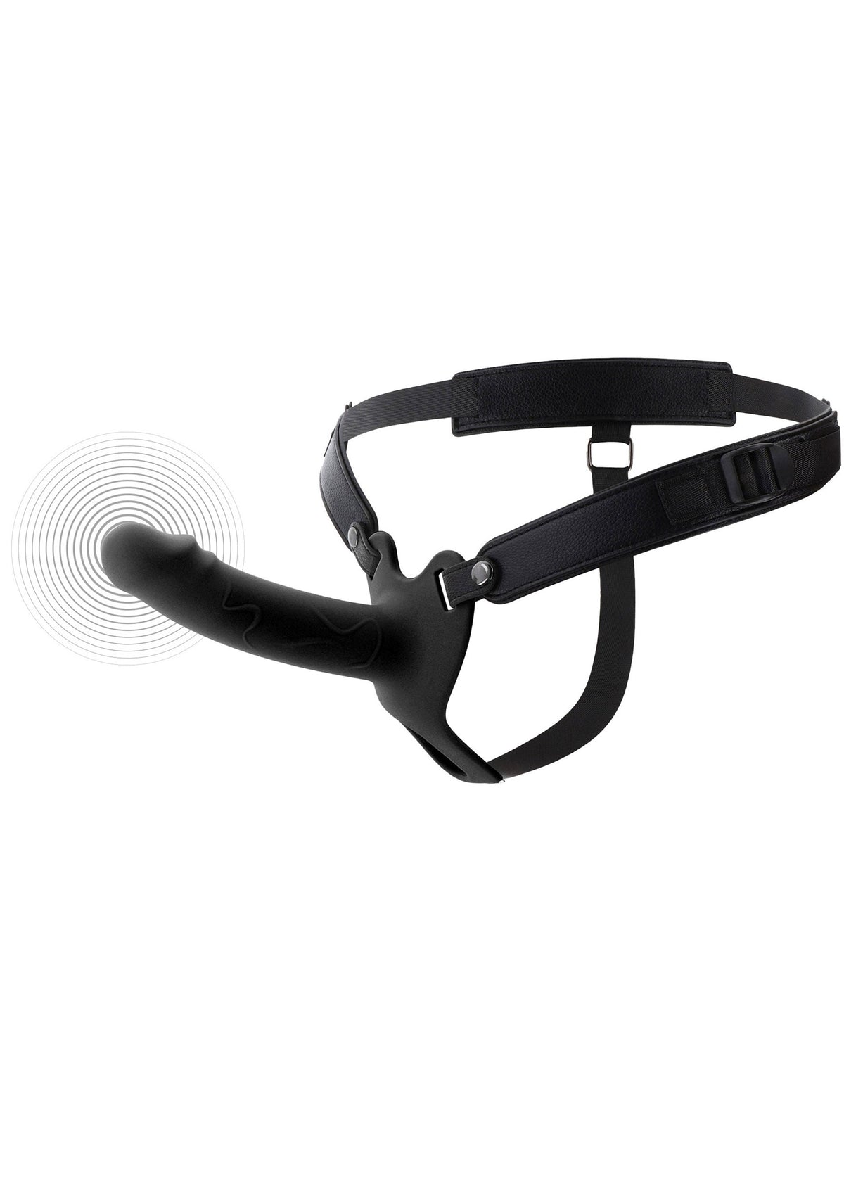Hidden Desire Hollow Penis Strapon Vibrating 16cm - Strap-on