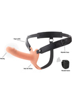Hidden Desire Hollow Penis Strapon Vibrating 16cm - Strap-on