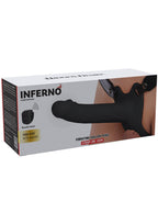 Hidden Desire Hollow Penis Strapon Vibrating 18cm - Strap-on