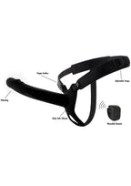 Hidden Desire Hollow Penis Strapon Vibrating 20cm - Strap-on