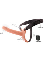 Hidden Desire Hollow Penis Strapon Vibrating 20cm - Strap-on