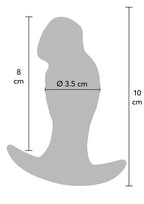 Hidden Desire Realistic Buttplug Liquid Silicone 10 cm - Buttplug