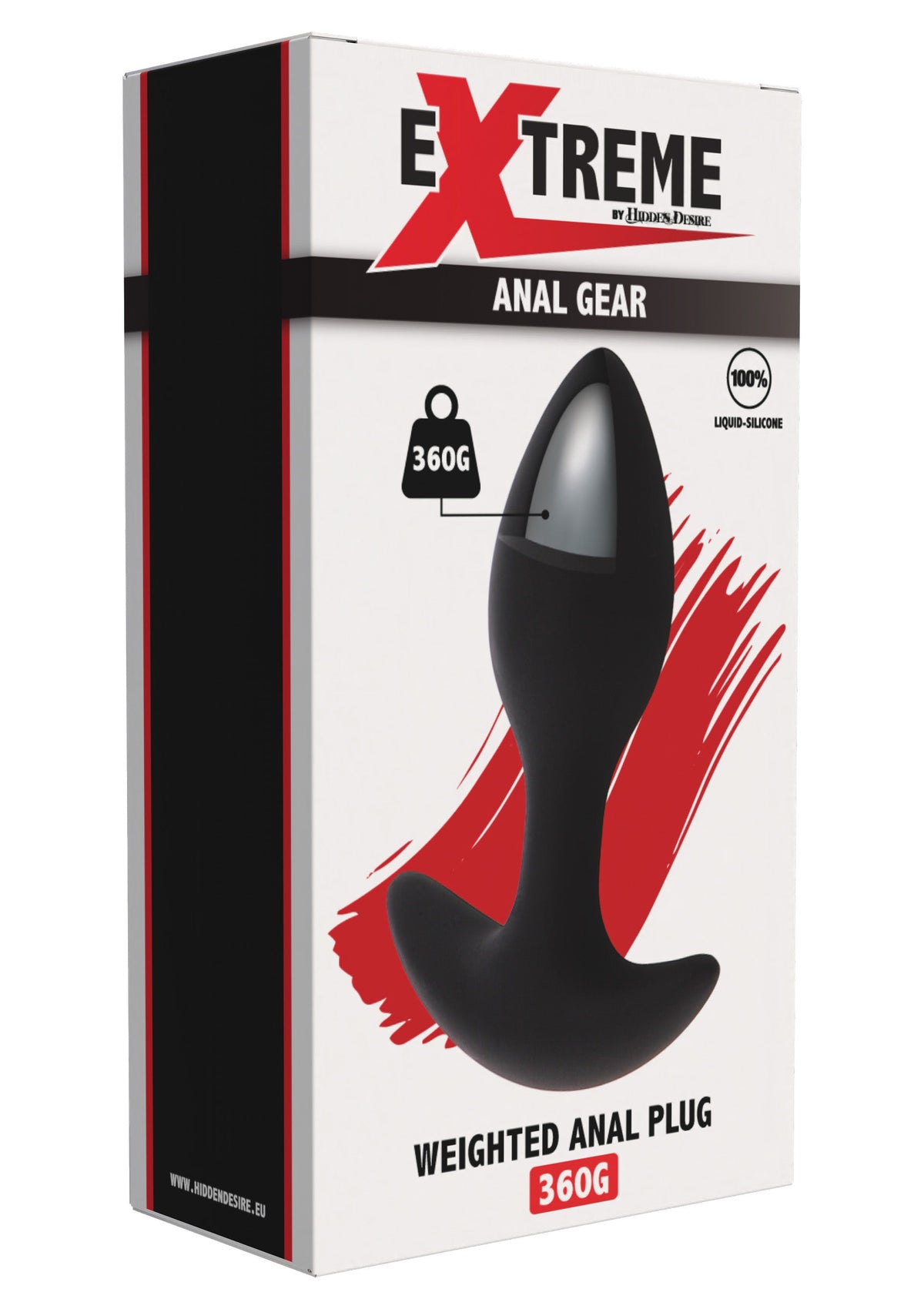 Hidden Desire Weighted Anal Plug 360g - Buttplug
