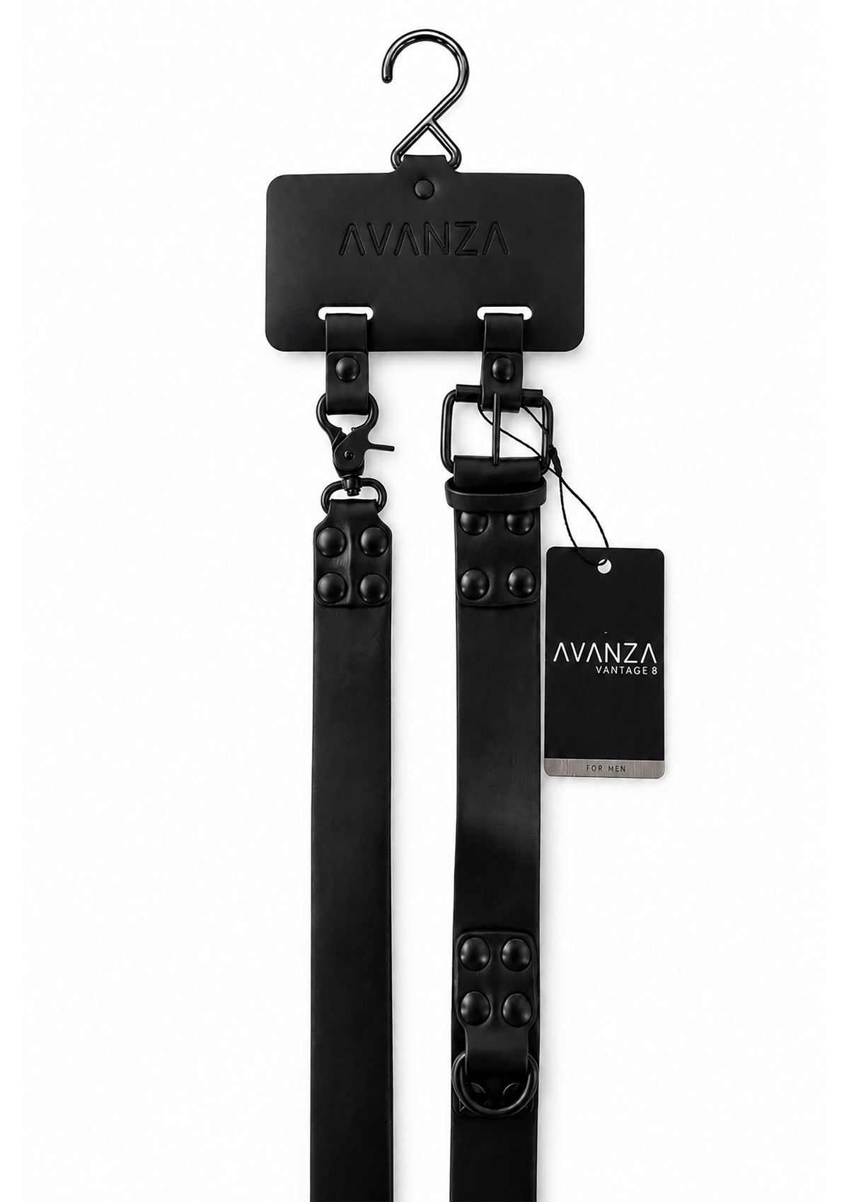 Avanza Signature Collar & Short Leash - Collar & Leash