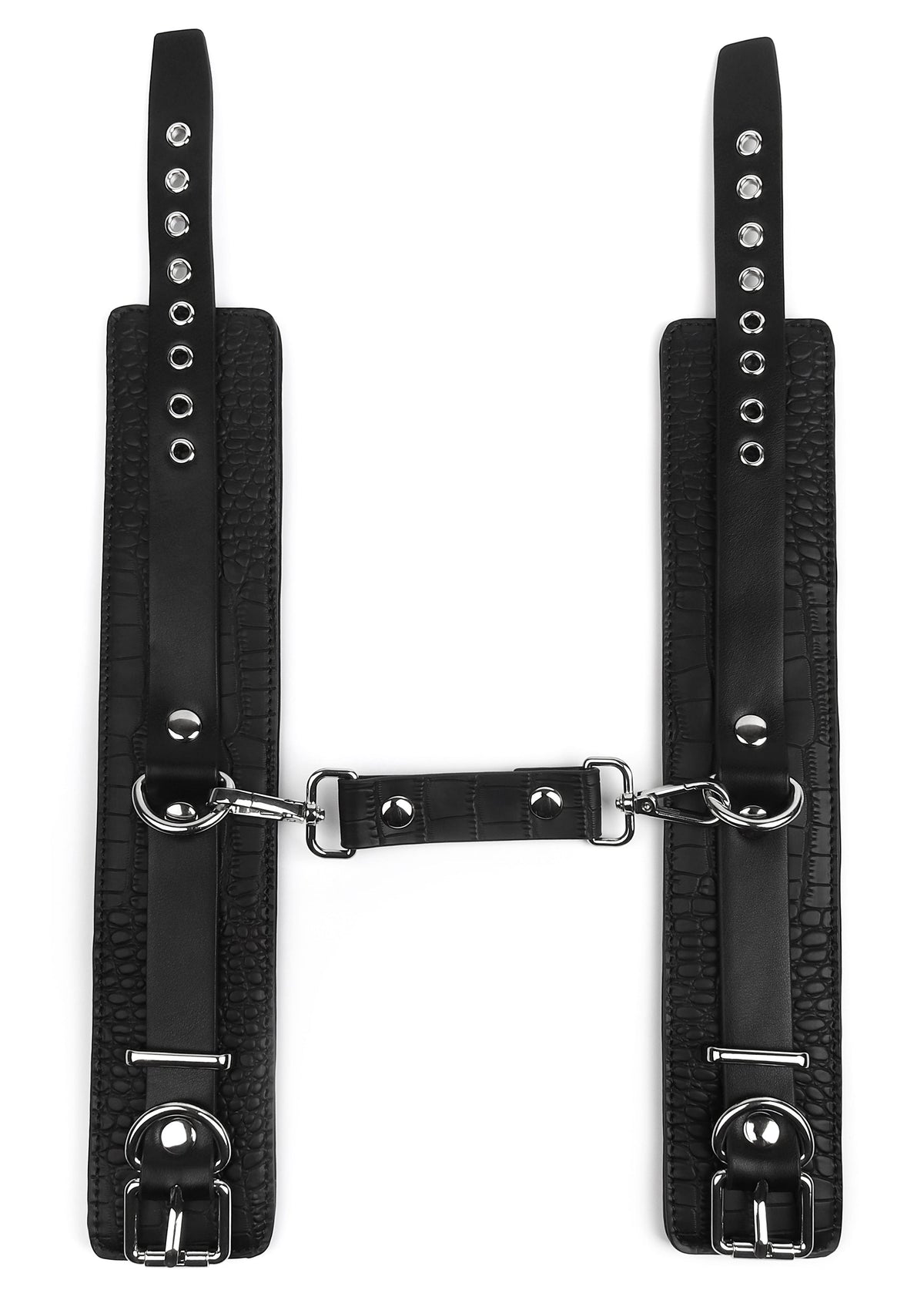 Avanza Croc-Embossed Ankle Cuffs - Boeien