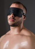 Avanza Croc-Embossed Blindfold - Blindfold