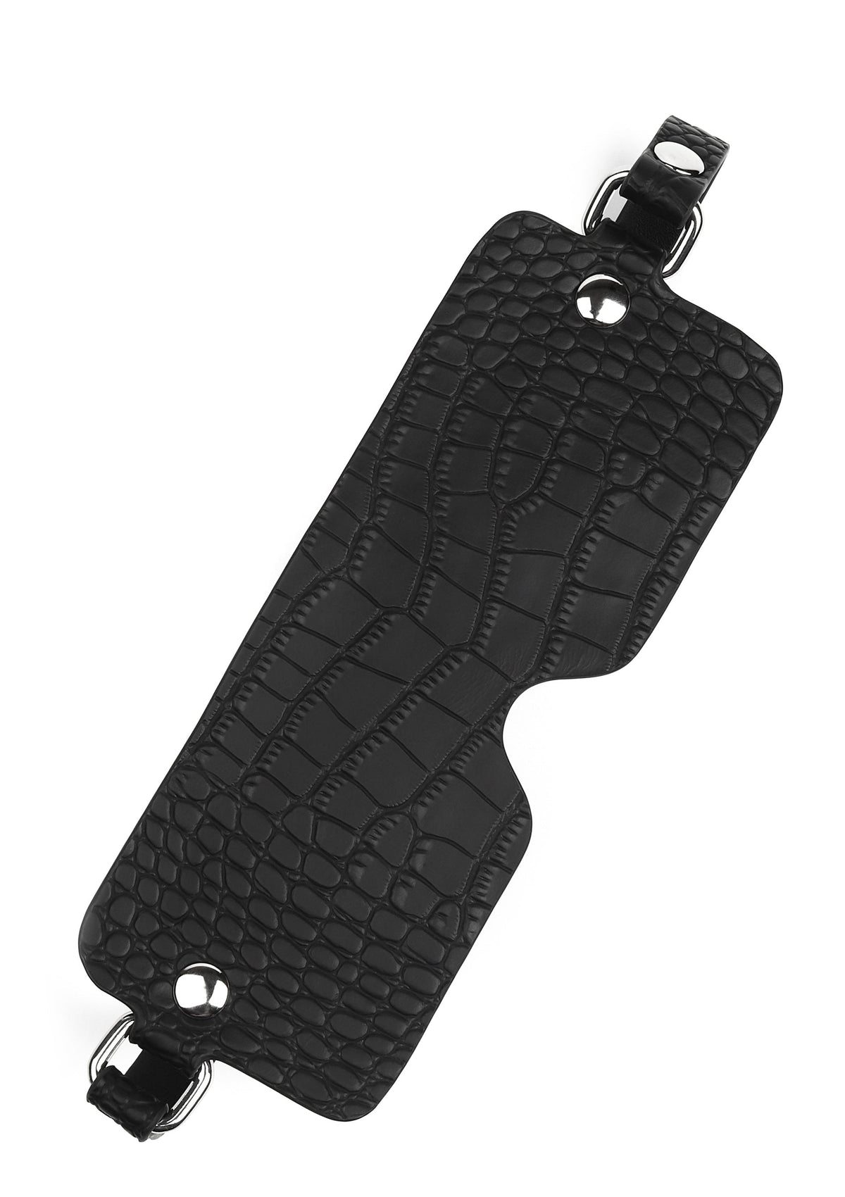 Avanza Croc-Embossed Blindfold - Blindfold