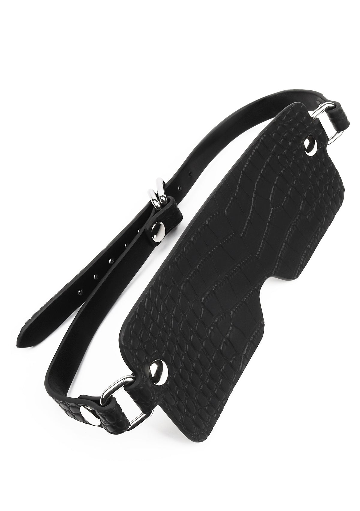 Avanza Croc-Embossed Blindfold - Blindfold